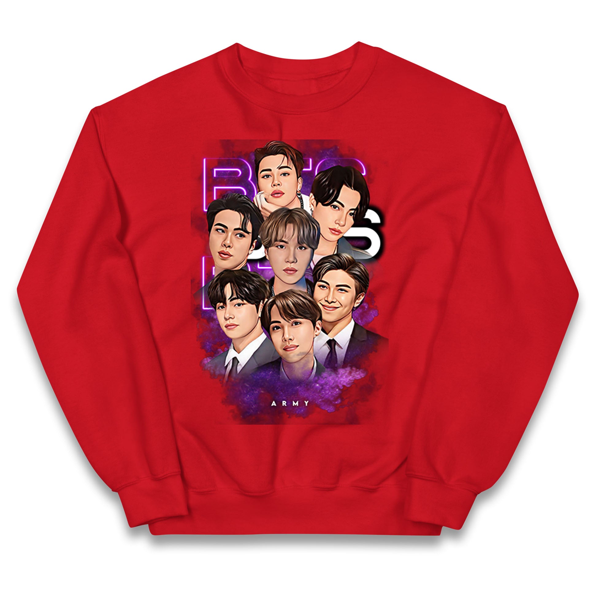 BTS K POP Kids Jumper