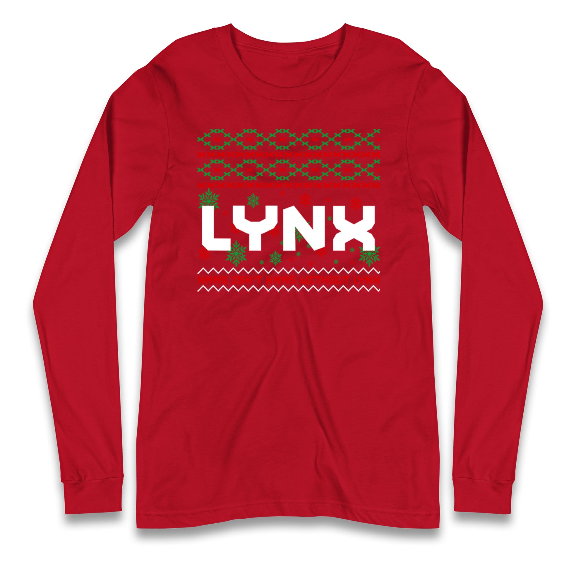 Lynx Christmas Longsleeve T Shirt