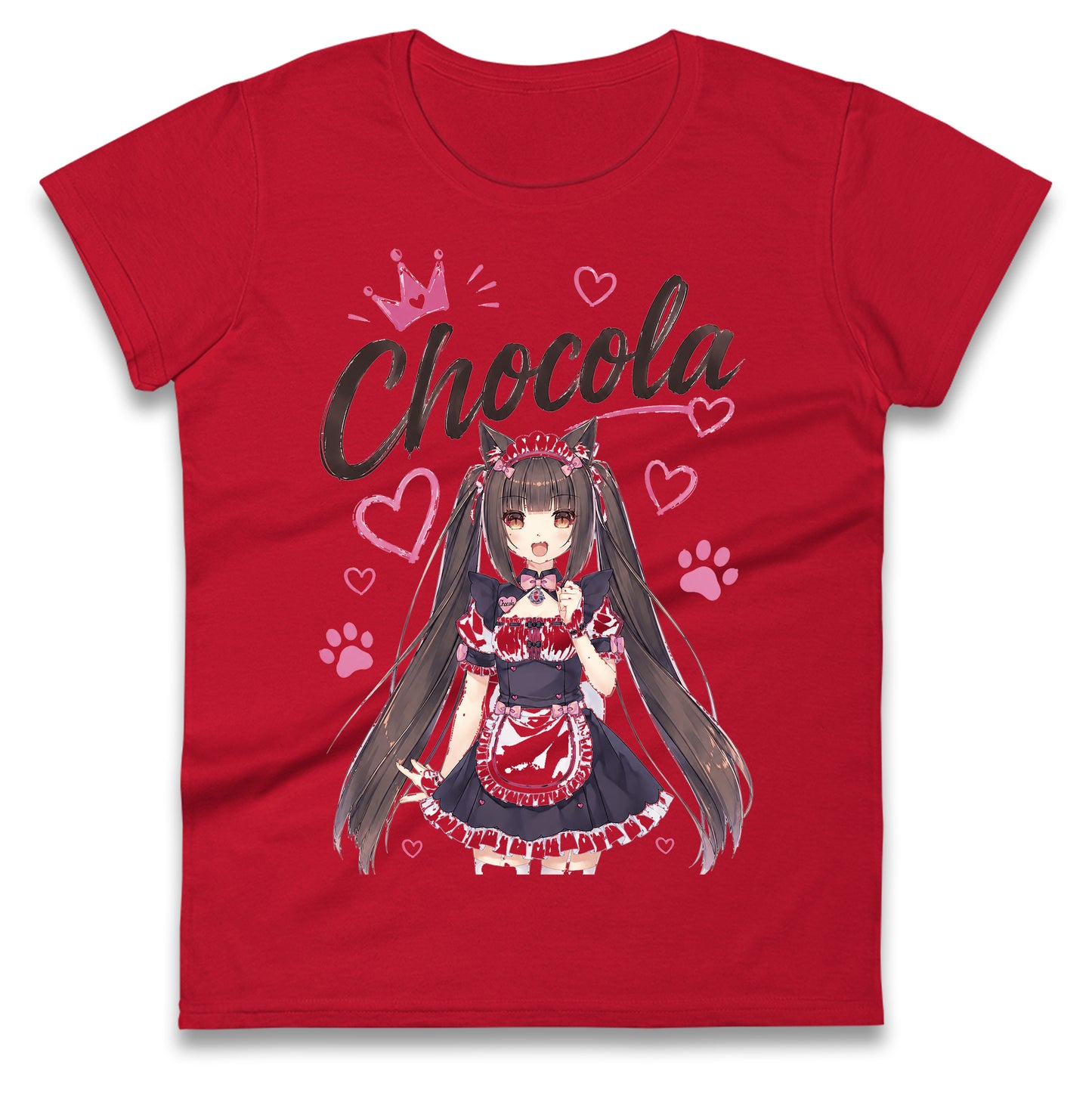 Chocola Nekopara Ladies T Shirt