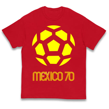 Mexico 1970 World Cup Kids T Shirt 