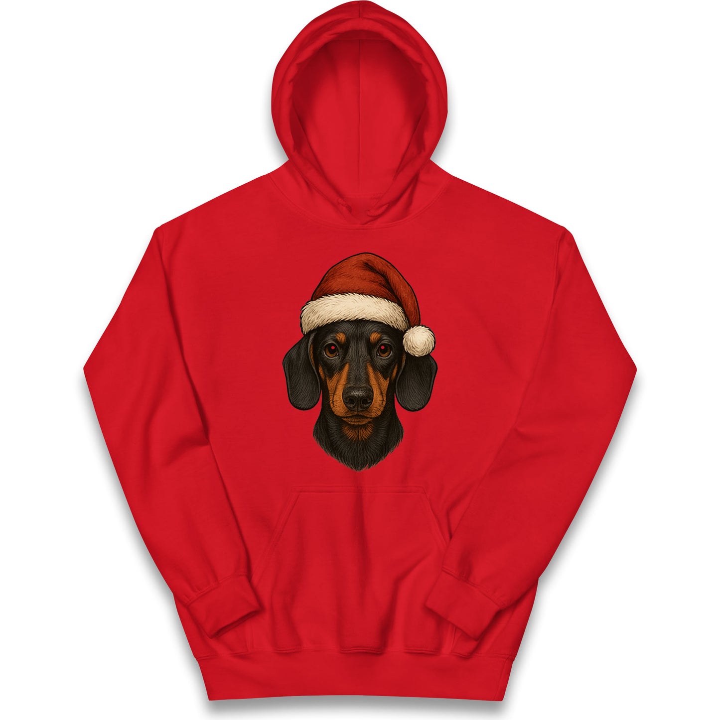 Dachshund Christmas Kids Hoodie