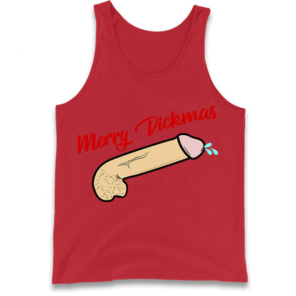 Merry Dickmas Funny Tank Top