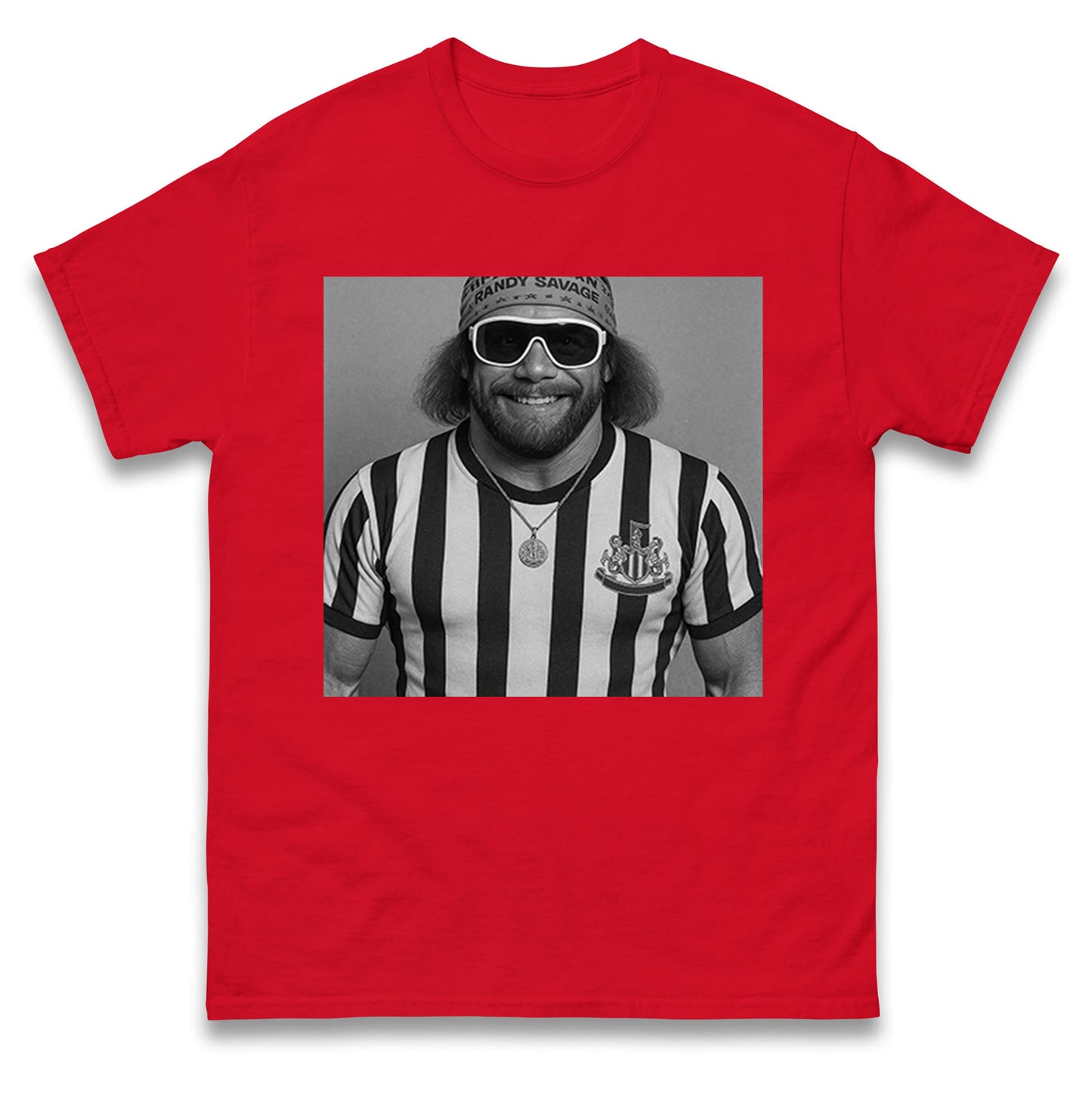Macho Man Newcastle United T Shirt