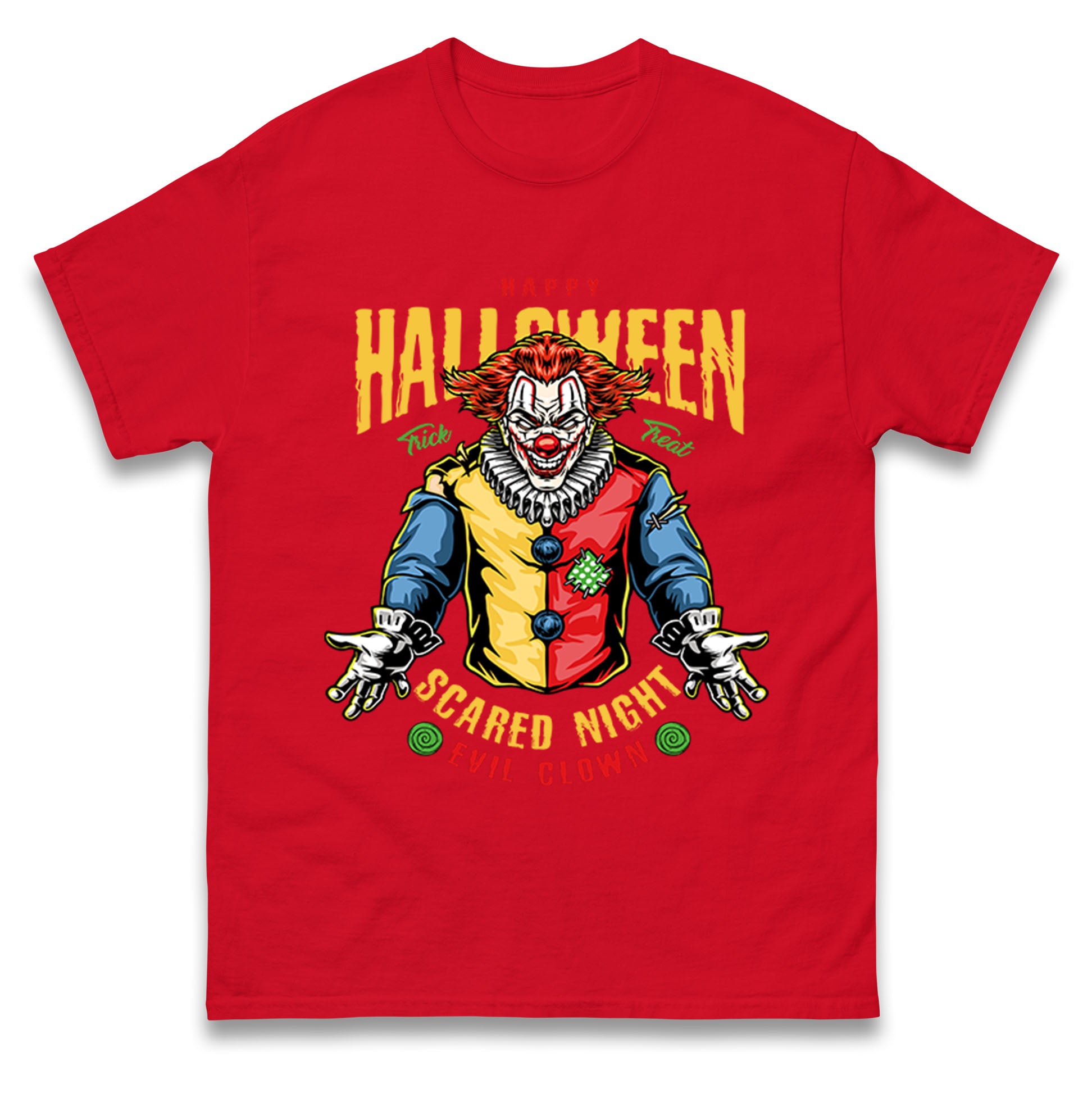 Halloween Clown T Shirt