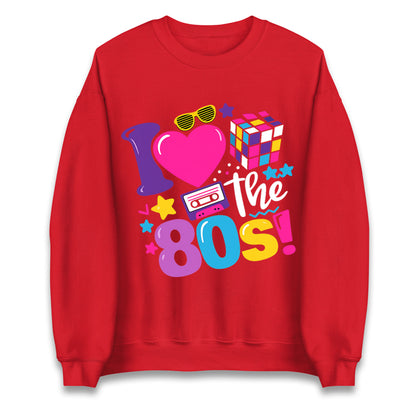 I Love The 80's Jumper 