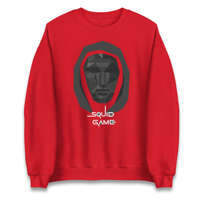Squid Game Front Man Mask Sweatshirt