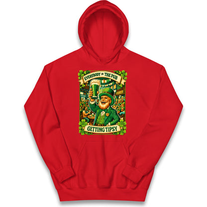Everybody In The Pub Getting Tipsy Kids Hoodie