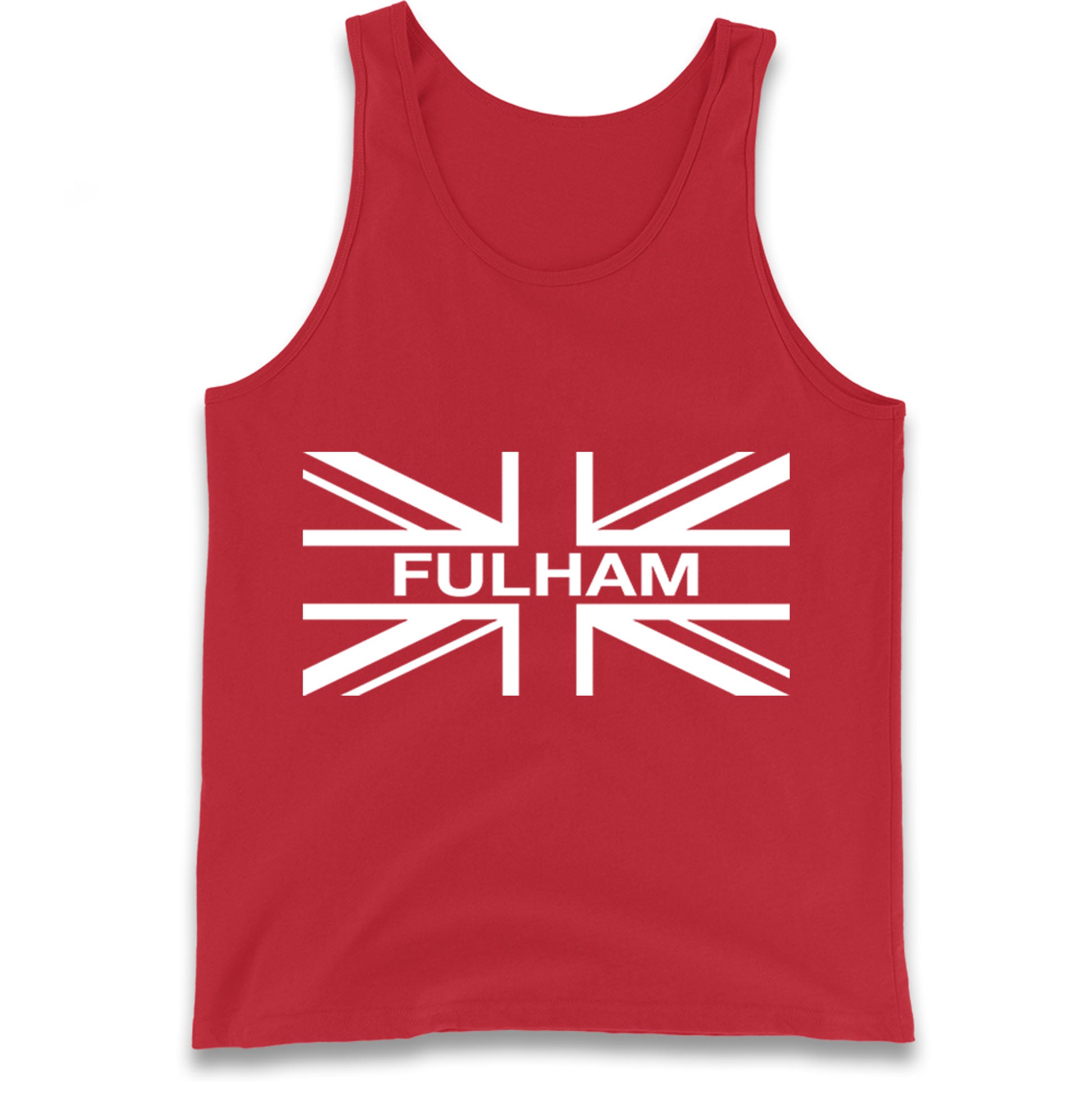 Fulham Football Flag Tank Top