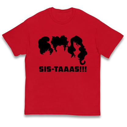 Hocus Pocus Sistaaas Halloween T Shirt
