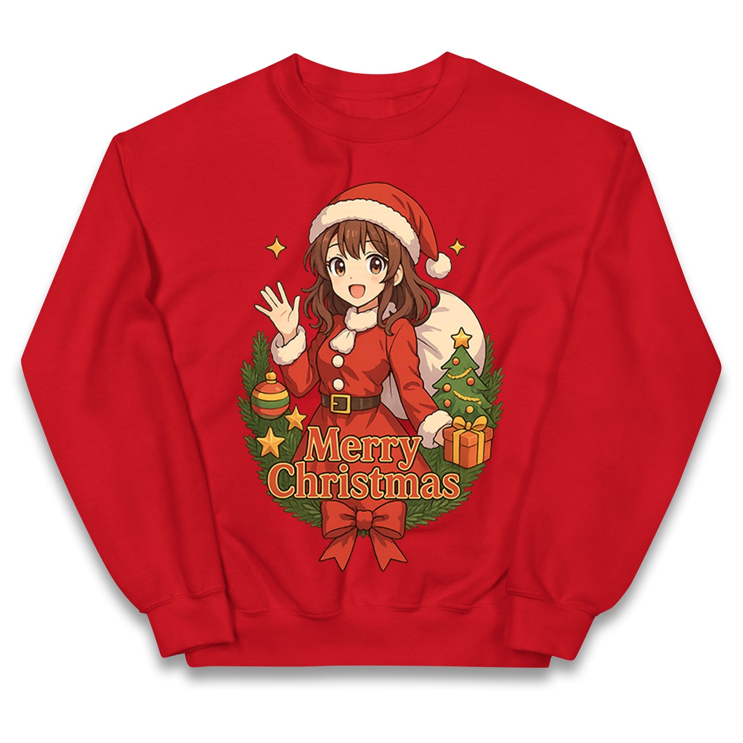 Anime Christmas Kids Jumper