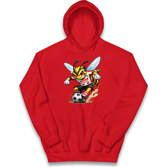 Retro Brentford FC Kids Hoodie