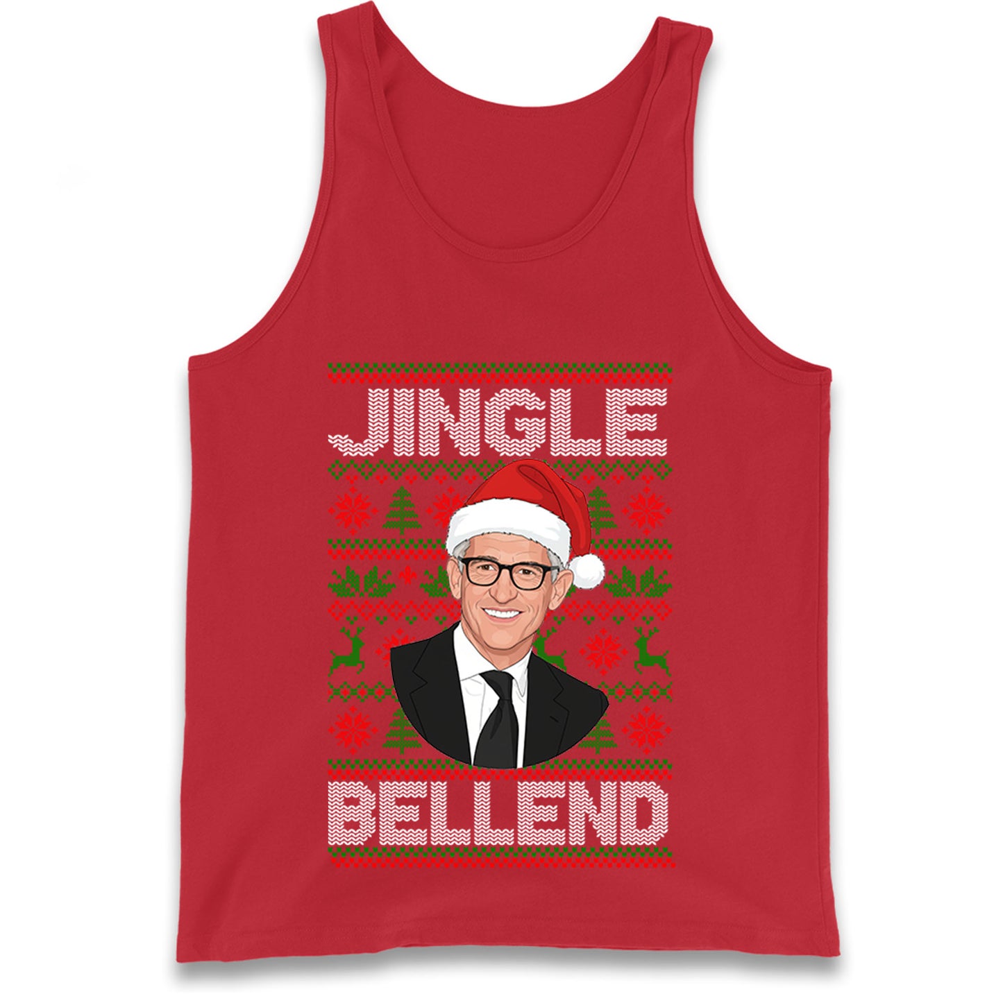 Gary Lineker Christmas Tank Top