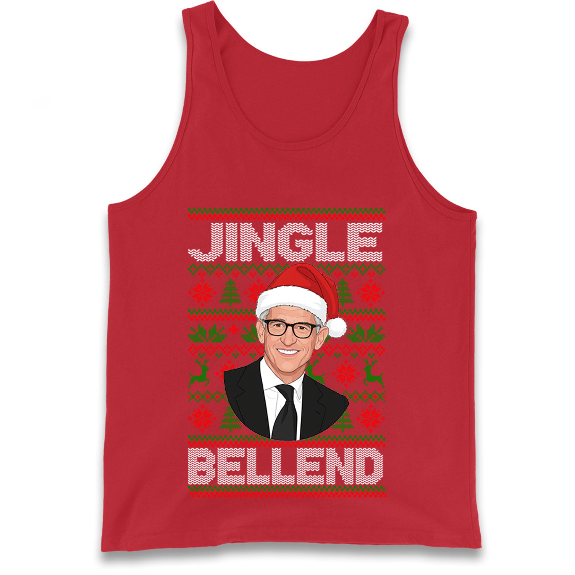 Gary Lineker Christmas Tank Top