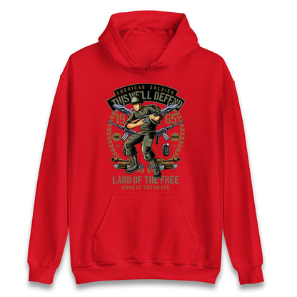 American Soldier Hoodie