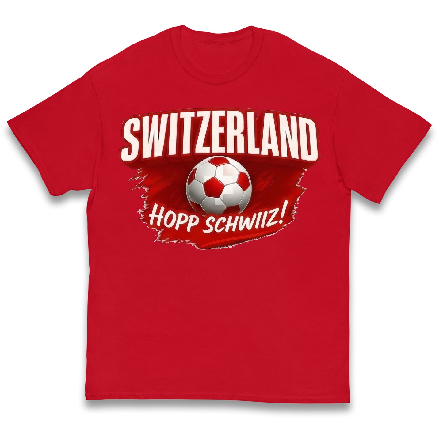 Switzerland Hopp Schwiiz! Kids T Shirt
