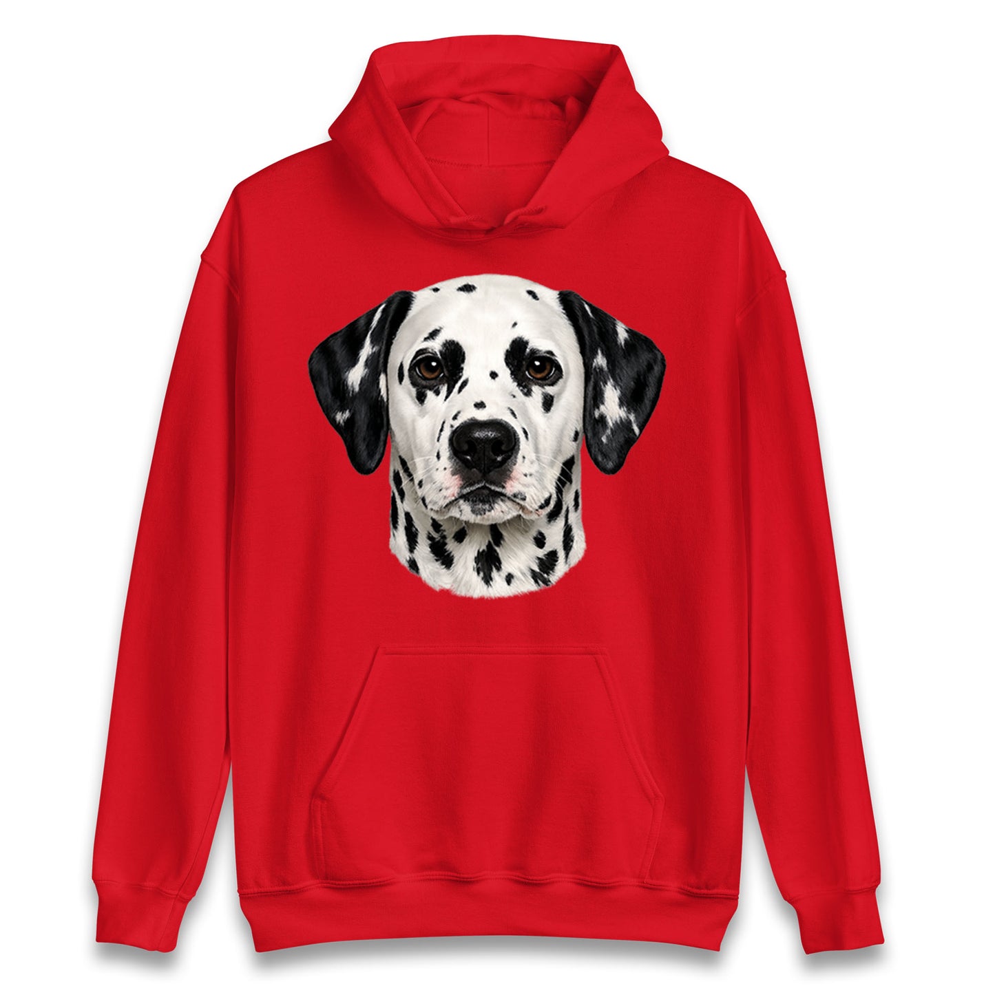 Dalmatian Dog Face Hoodie