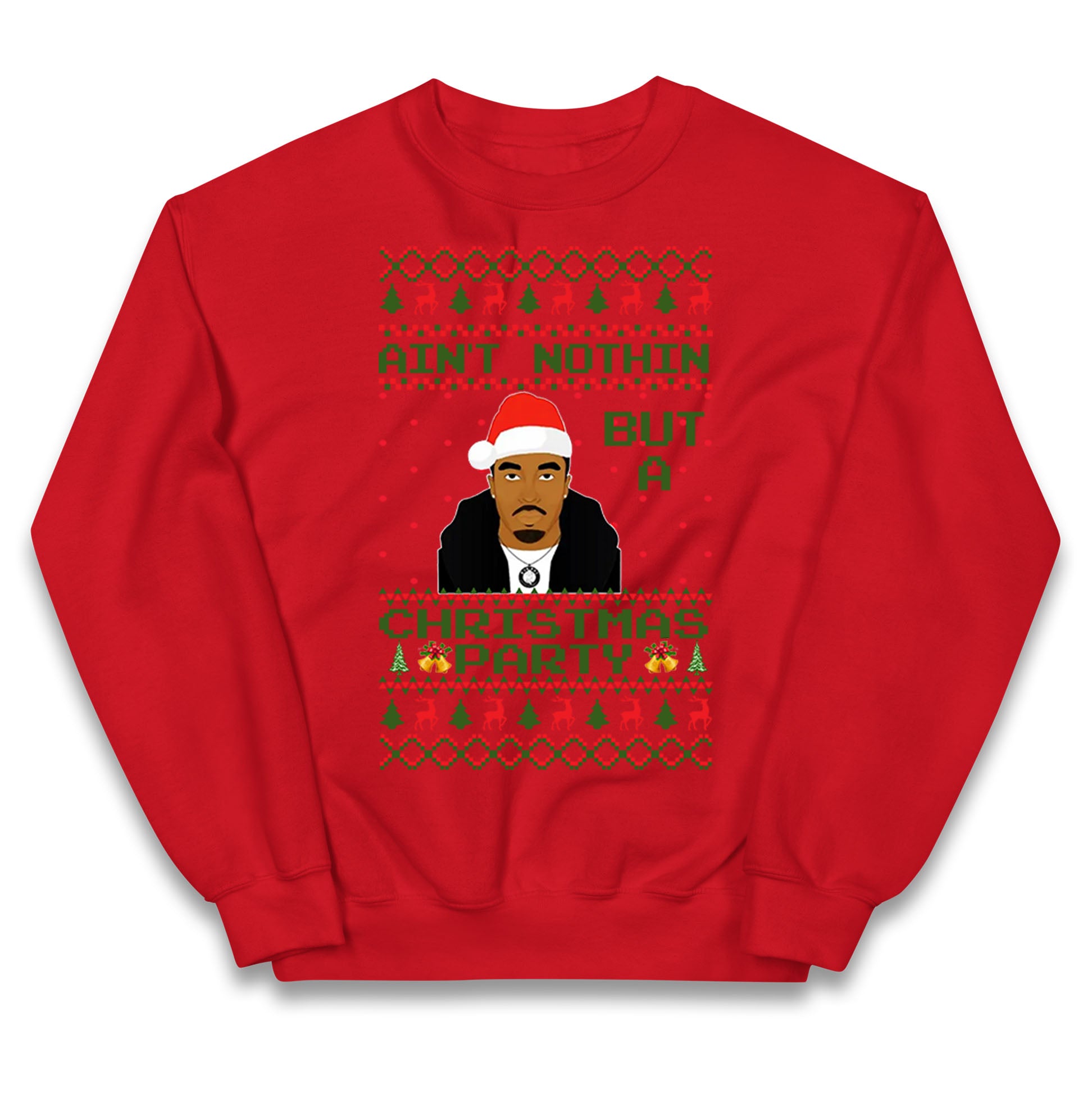 tupac shakur christmas jumper