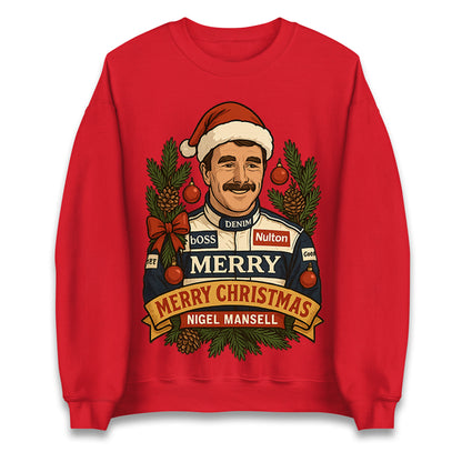 Nigel Mansell Christmas Jumper