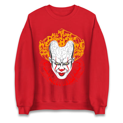 Pennywise Scary Clown Halloween Sweatshirt
