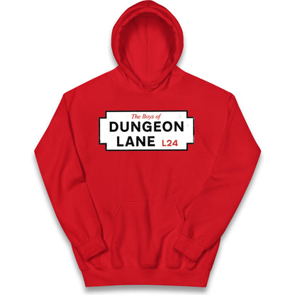 The Boys Of Dungeon Lane Kids Hoodie
