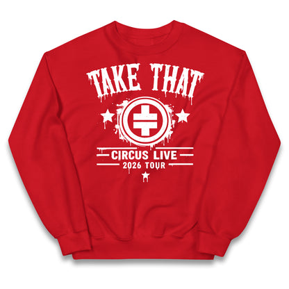 Take That Circus Tour 2026 Kids Jumper 