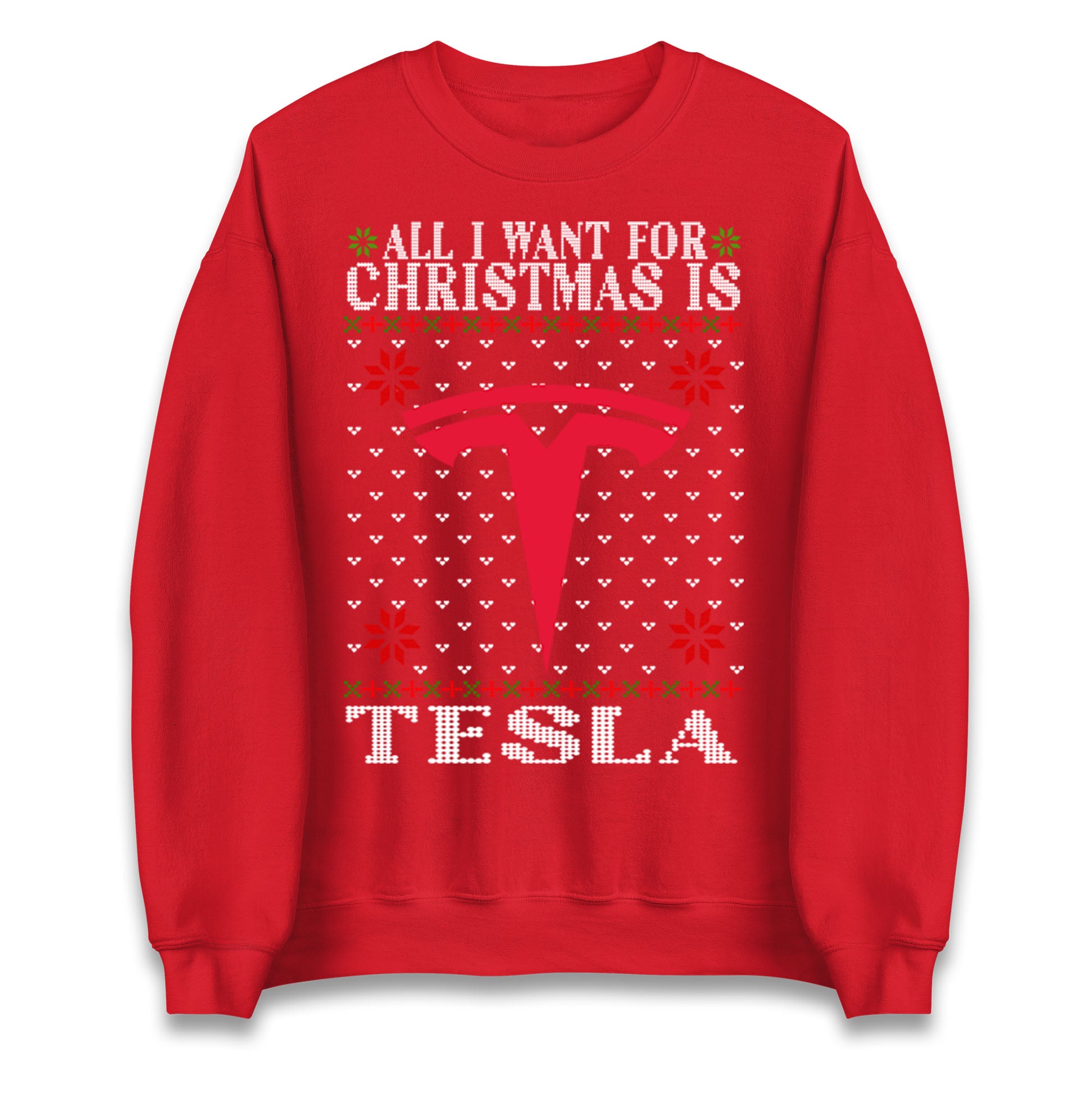 Tesla Christmas Jumper