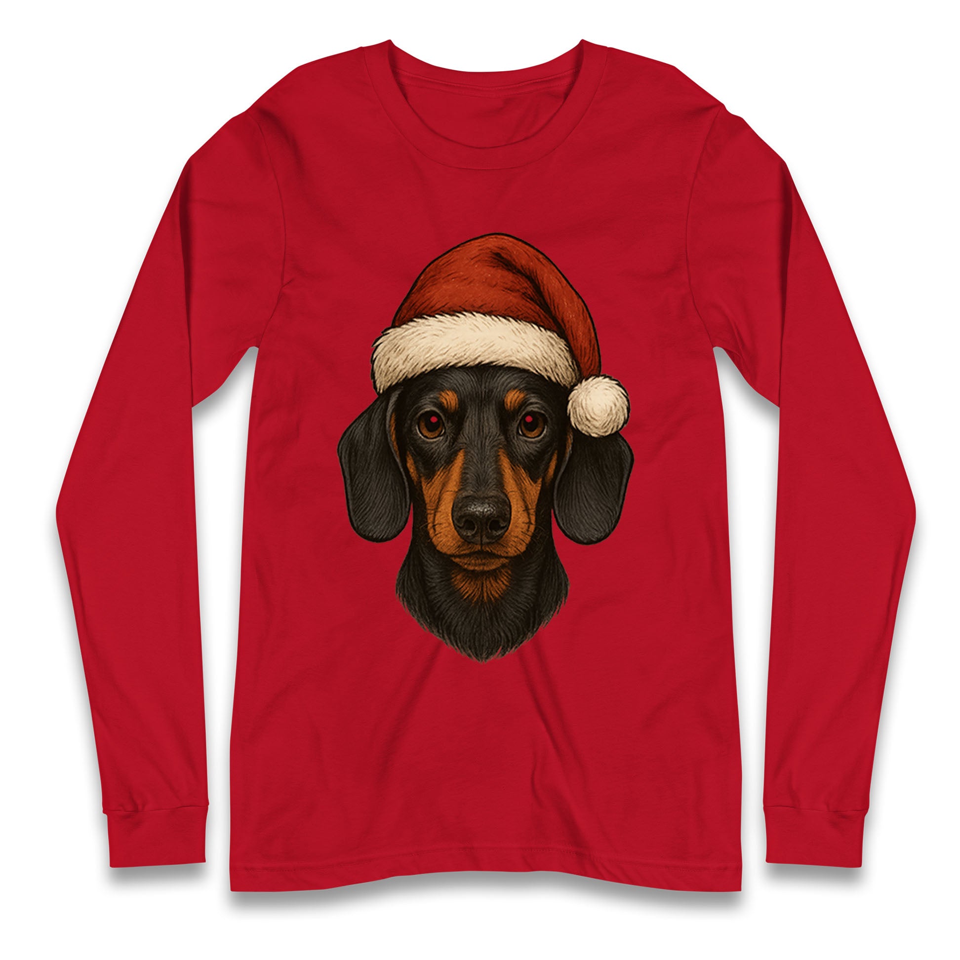 Dachshund Christmas Longsleeve T Shirt