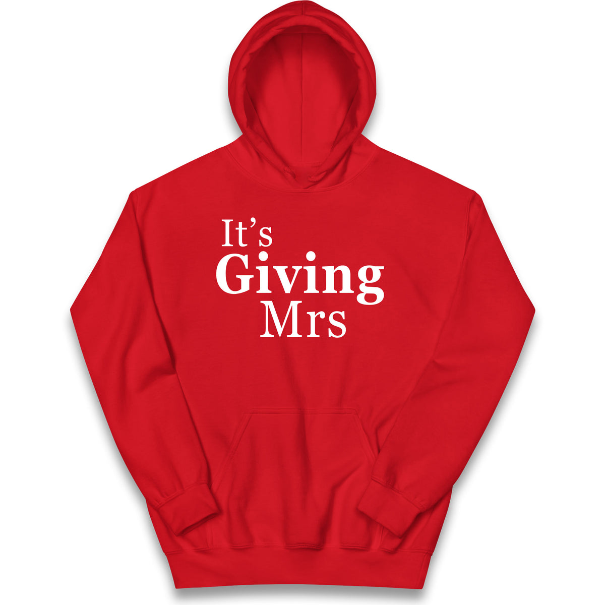 It’s Giving Mrs Kids Hoodie