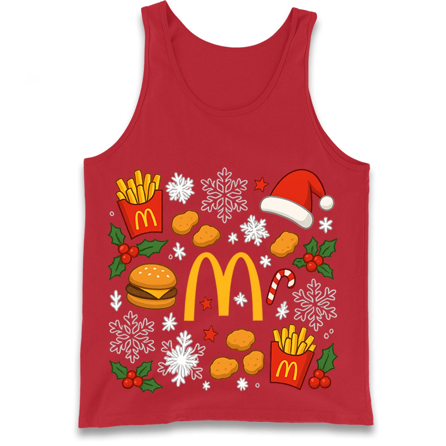 McDonalds Christmas Tank Top
