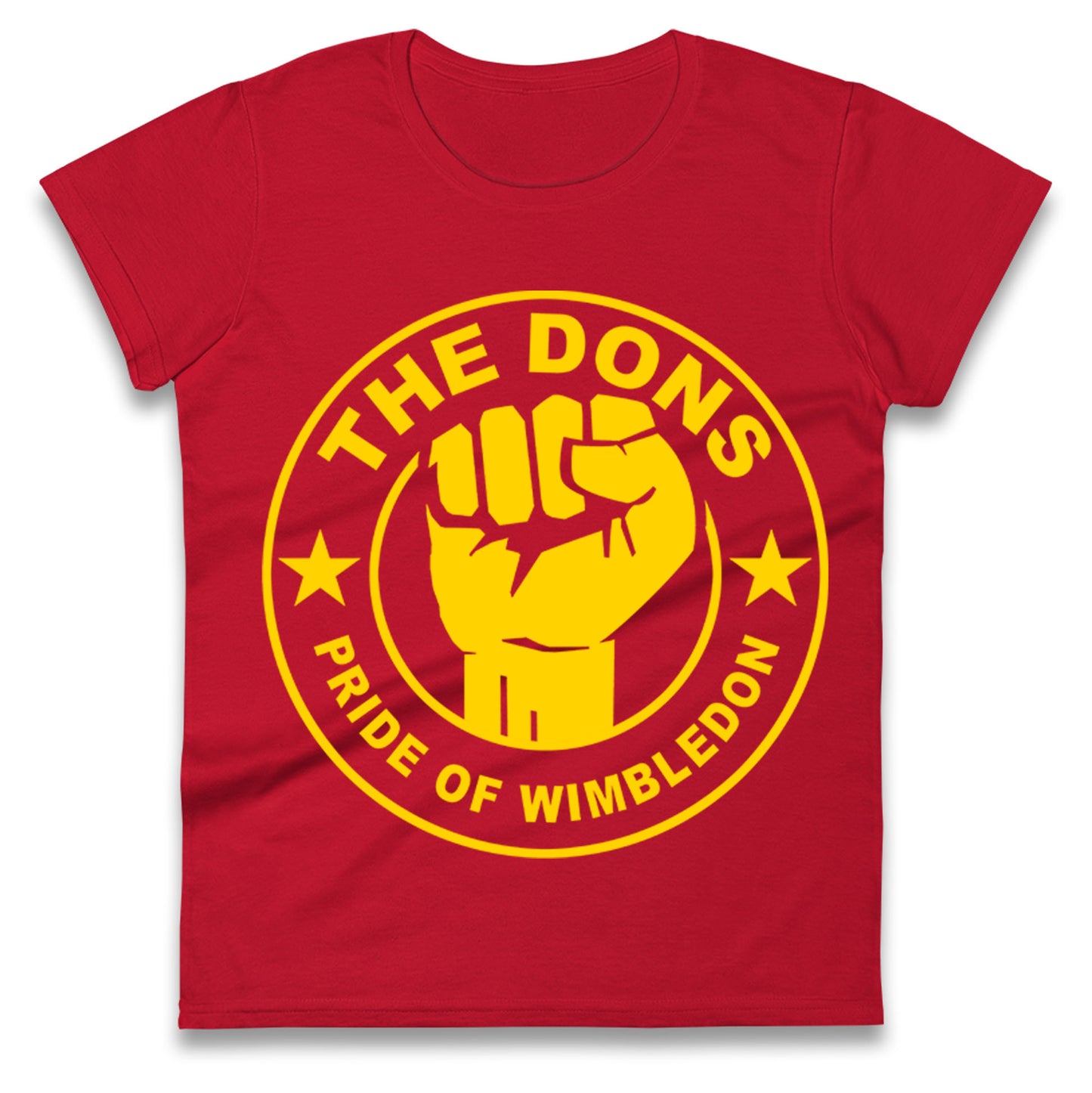 AFC Wimbledon Football Ladies T Shirt