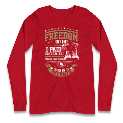Usa Army Longsleeve T Shirt