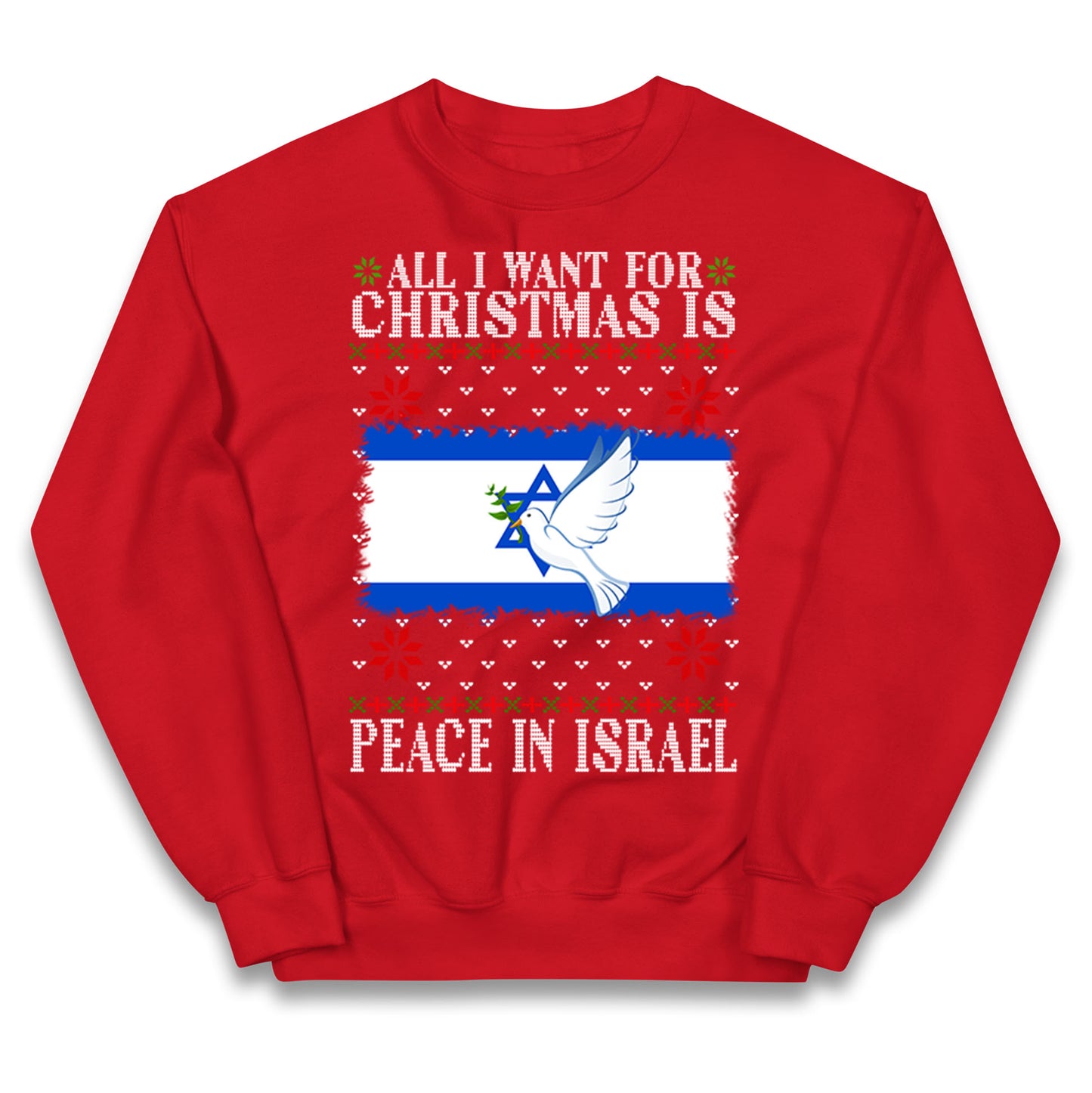 peace in israel jumper