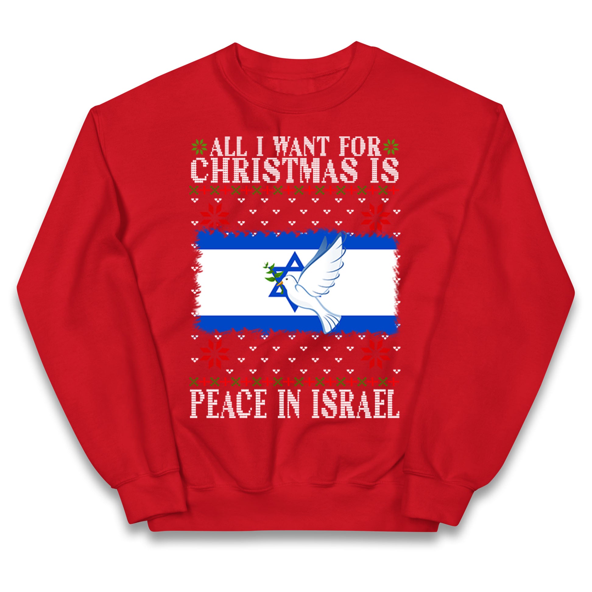 peace in israel jumper