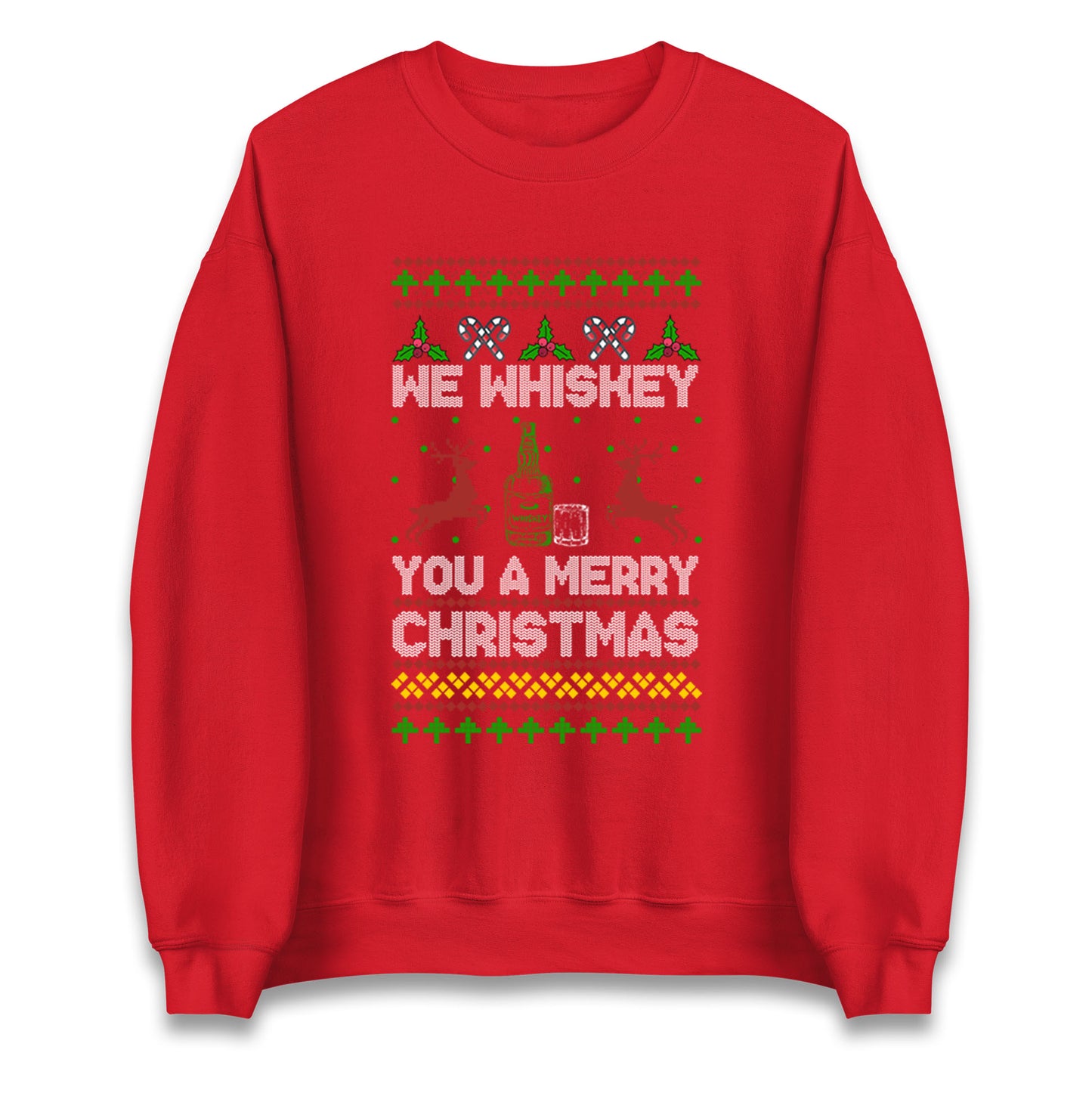 whisky Christmas Jumper