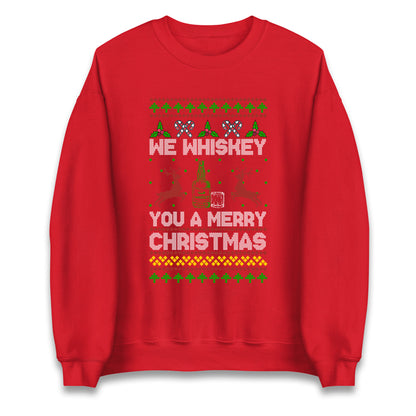 whisky Christmas Jumper