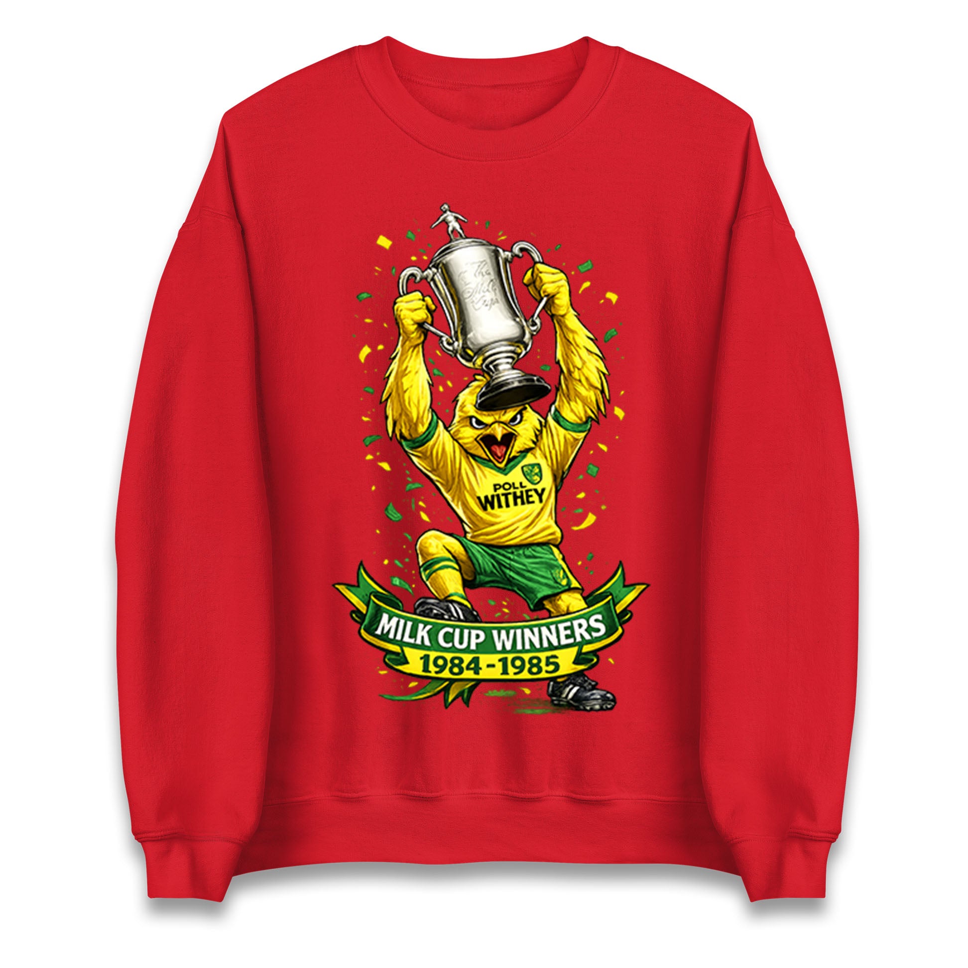 Norwich City Milk Cup Winners Jumper