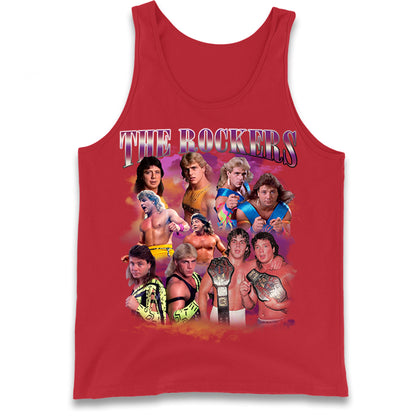 Retro The Rockers Bootleg Wrestling Tank Top
