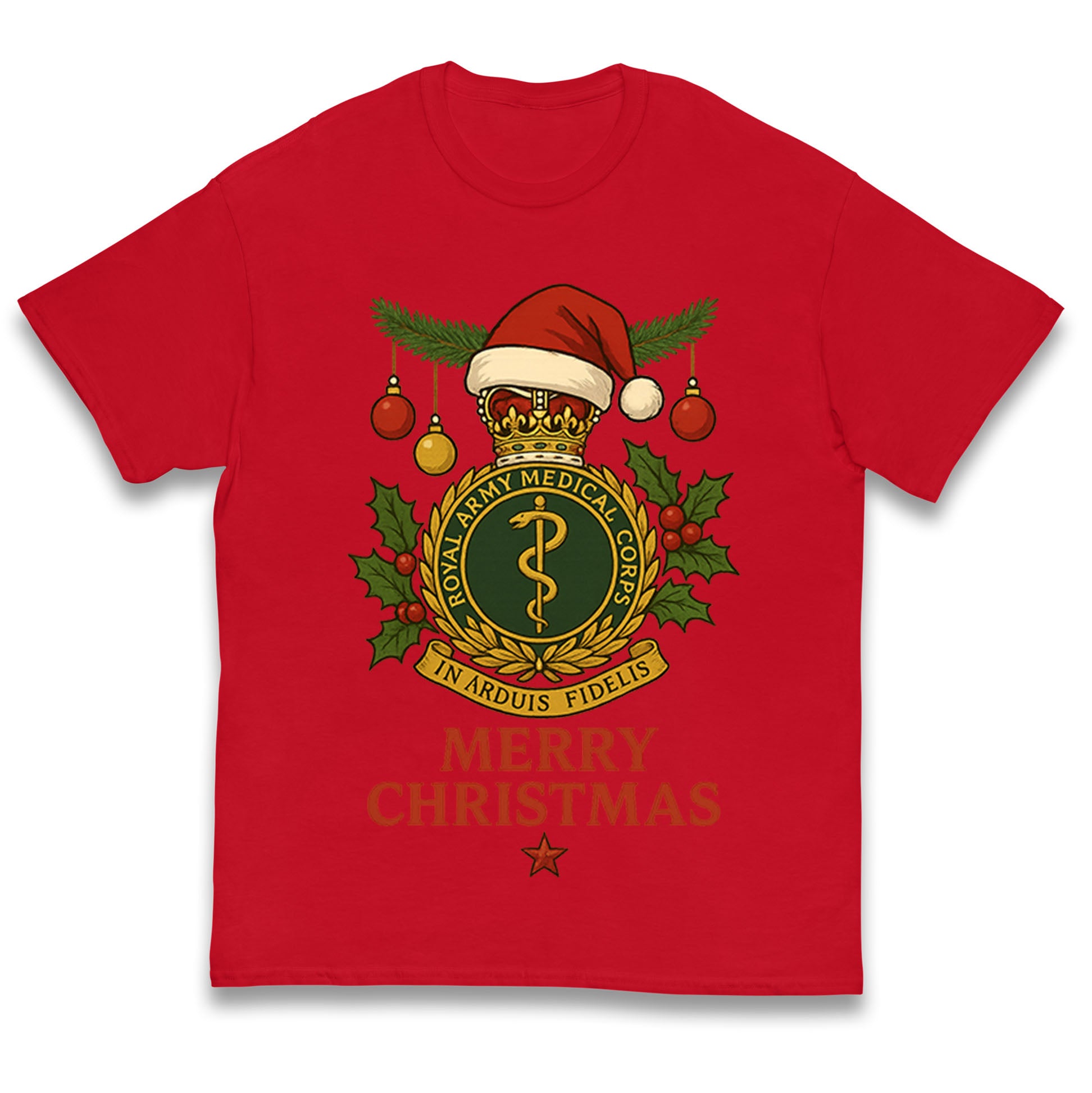 Royal Army Medical Corps Christmas Kids T Shirt