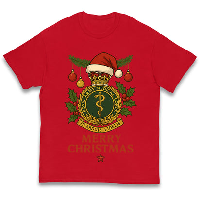 Royal Army Medical Corps Christmas Kids T Shirt