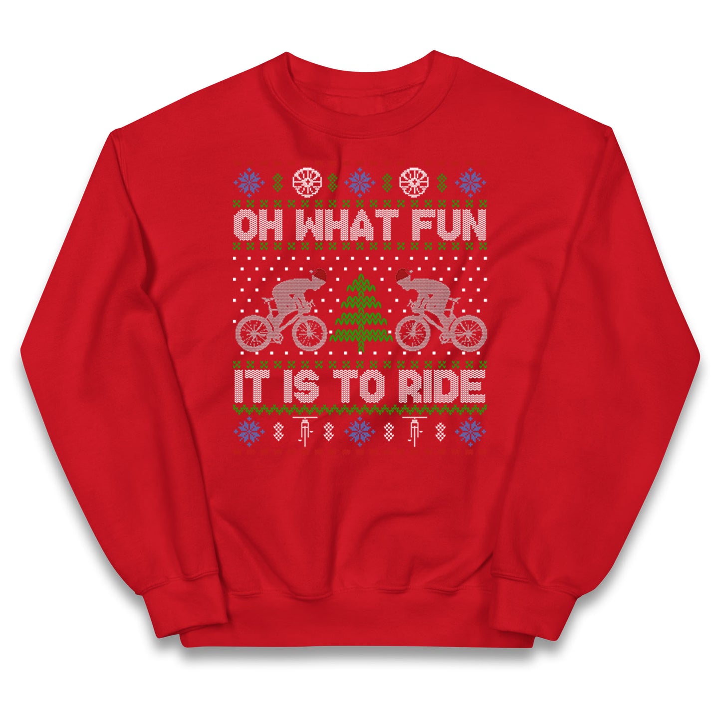 BMX Christmas Kids Jumper