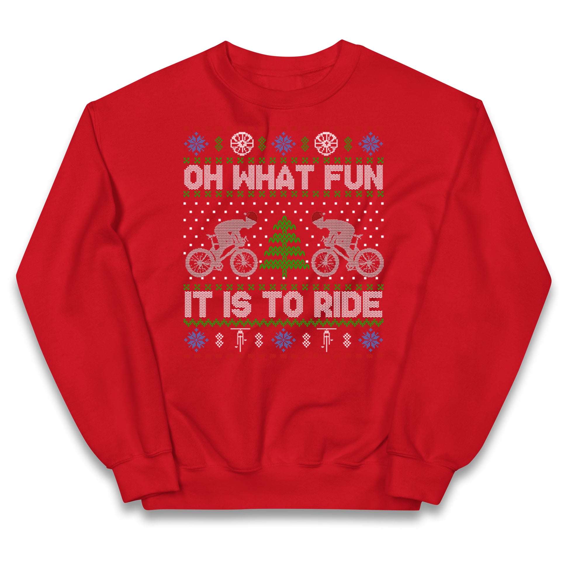 BMX Christmas Kids Jumper