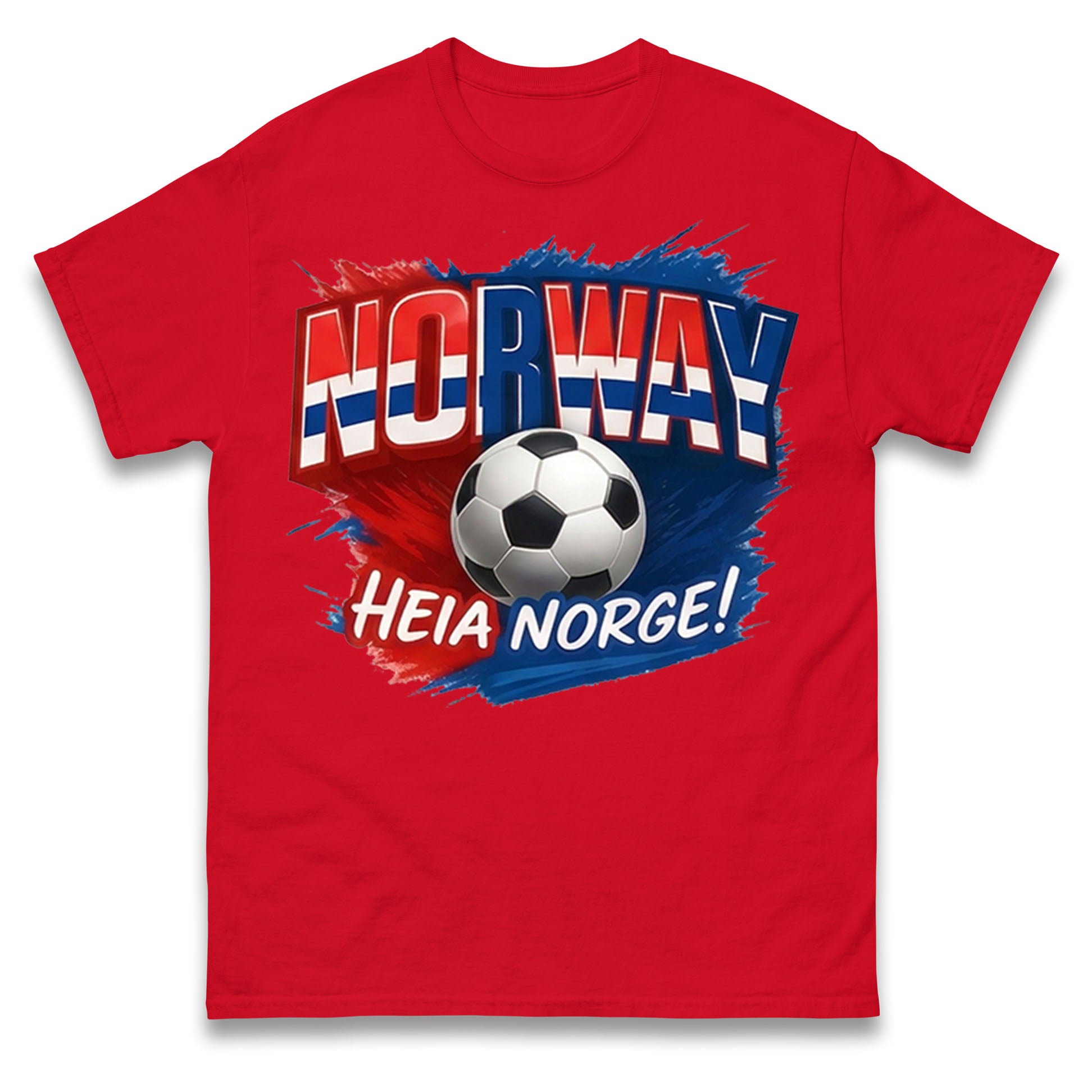 Norway Retro World Cup T Shirt 