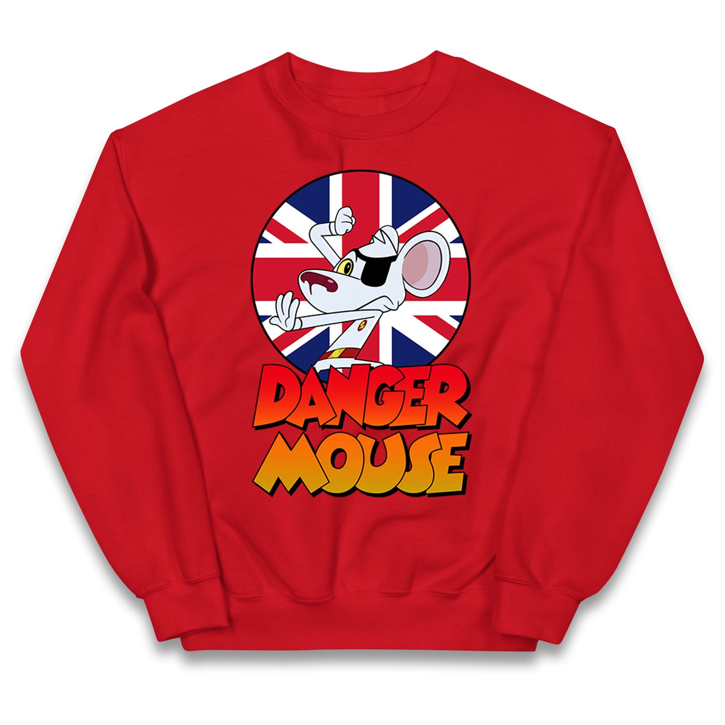 Danger Mouse Union Jack Kids Jumper