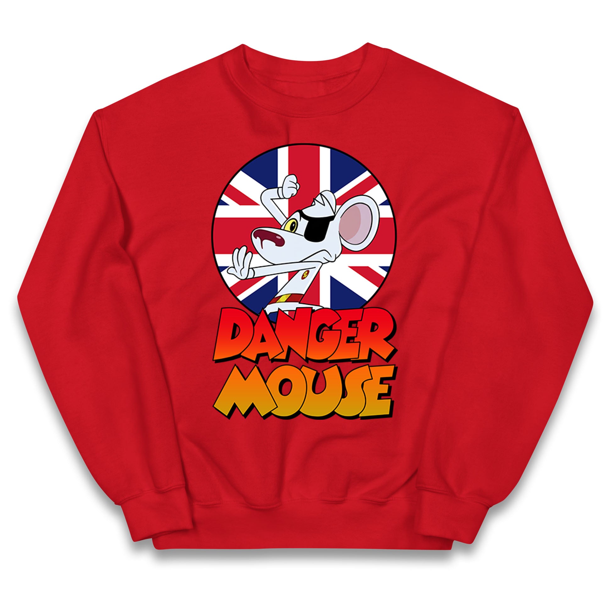 Danger Mouse Union Jack Kids Jumper