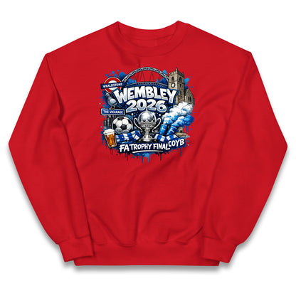Wealdstone FA Trophy Final Wembley 2026 | Buy FA Trophy Wear Kids Jumper 
