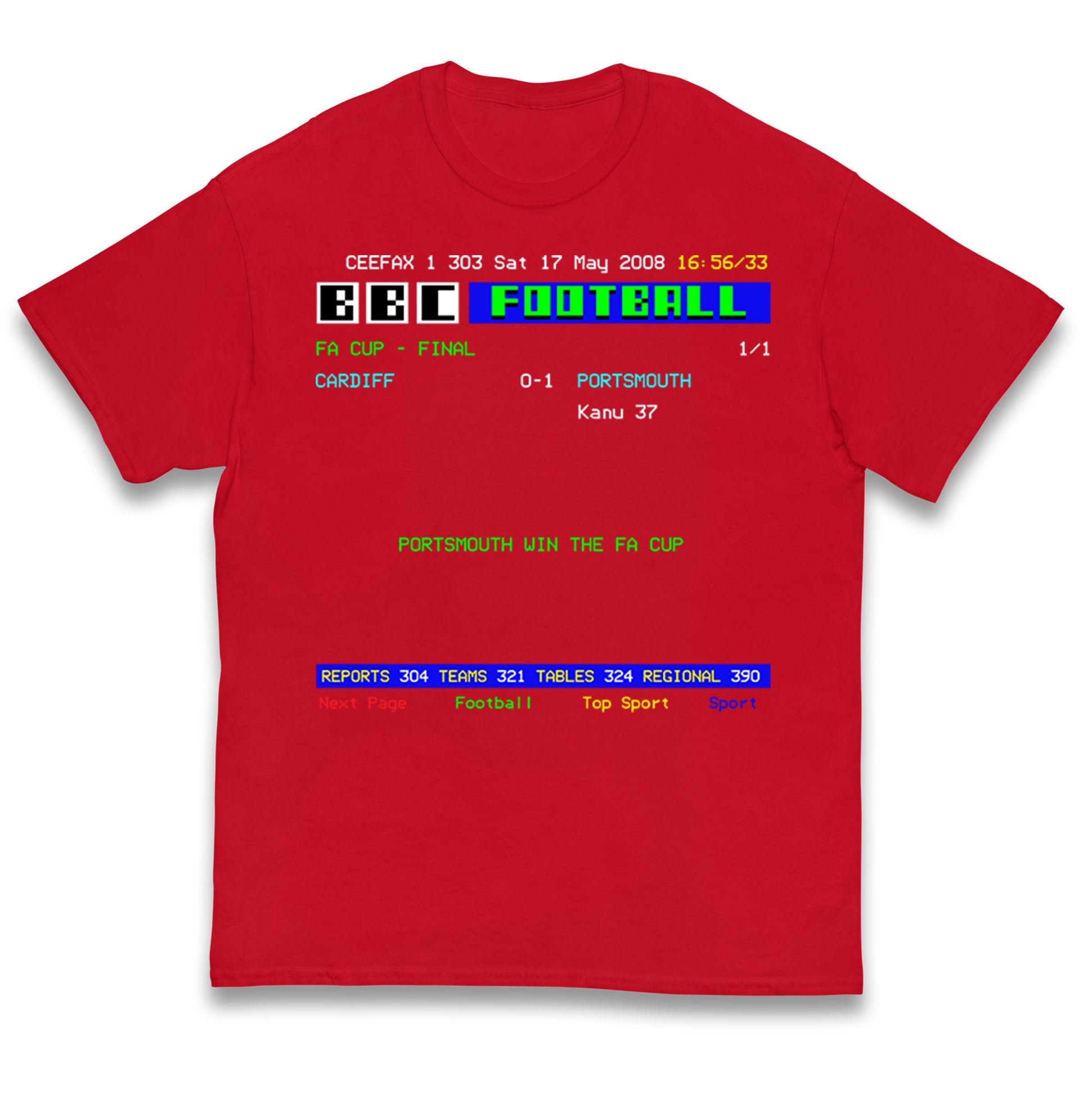 Portsmouth FA Cup Winners 2008 Kids T Shirt