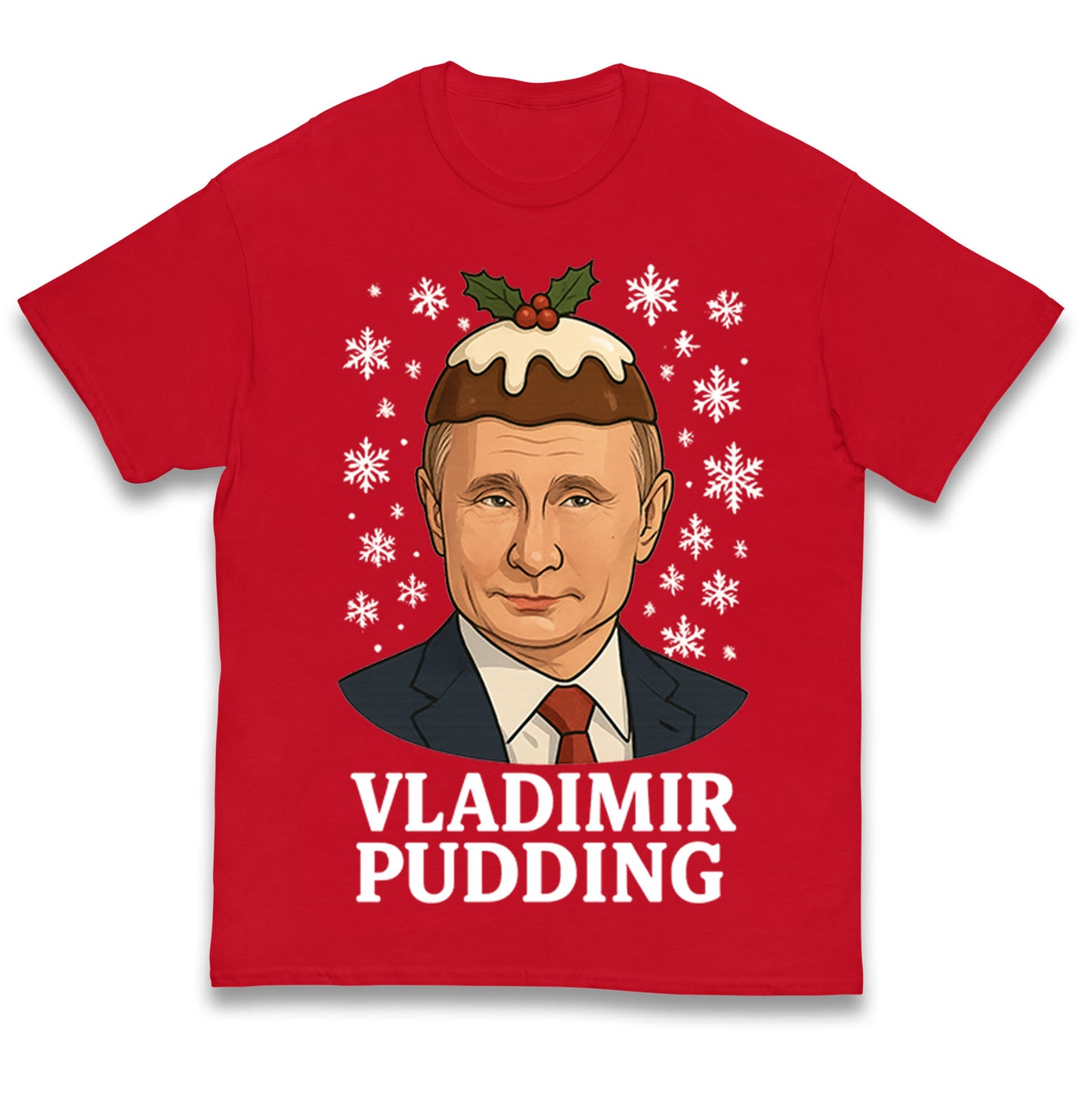 Vladimir Putin Christmas Kids T Shirt 