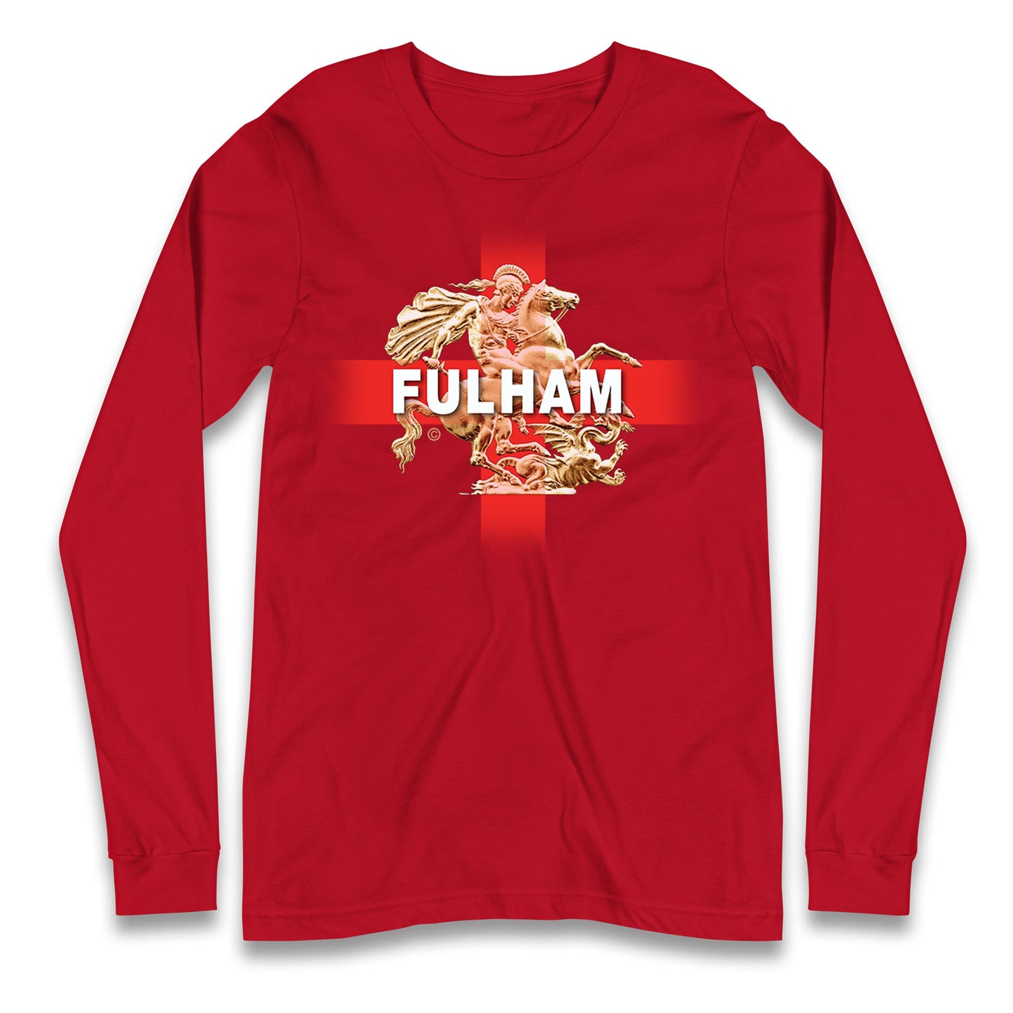 Fulham St George & The Dragon Long Sleeve T Shirt