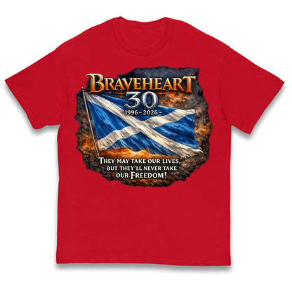 Braveheart 30th Anniversary Kids T Shirt