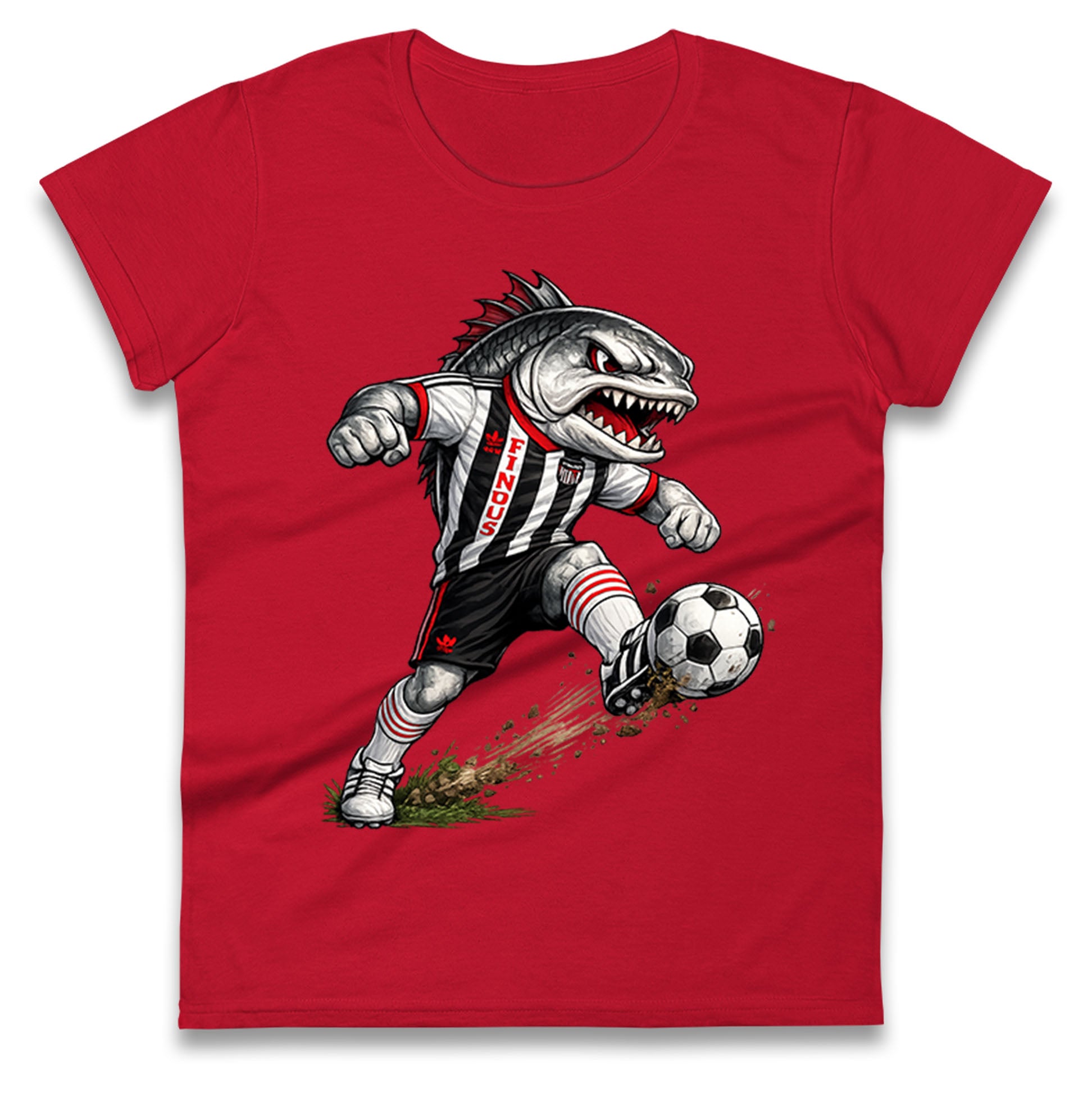 Old School Grimsby Town Ladies T Shirt